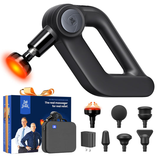BOB AND BRAD D5 Pro Plus heated head for targeted heat therapy during sessions.