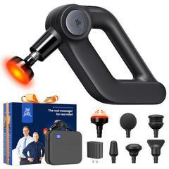 BOB AND BRAD D5 Pro Plus heated head for targeted heat therapy during sessions.