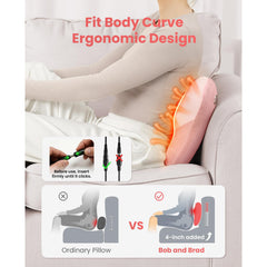 BOB AND BRAD deep-kneading 3D nodes provide muscle tension relief at home.
