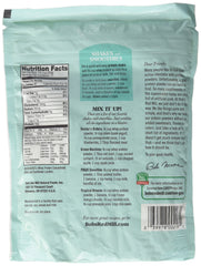 Bob's Red Mill Whey Protein Concentrate label closeup highlighting high-quality protein.