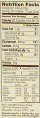 Bob's Red Mill Whey Protein Concentrate storage and measuring cup with bag.