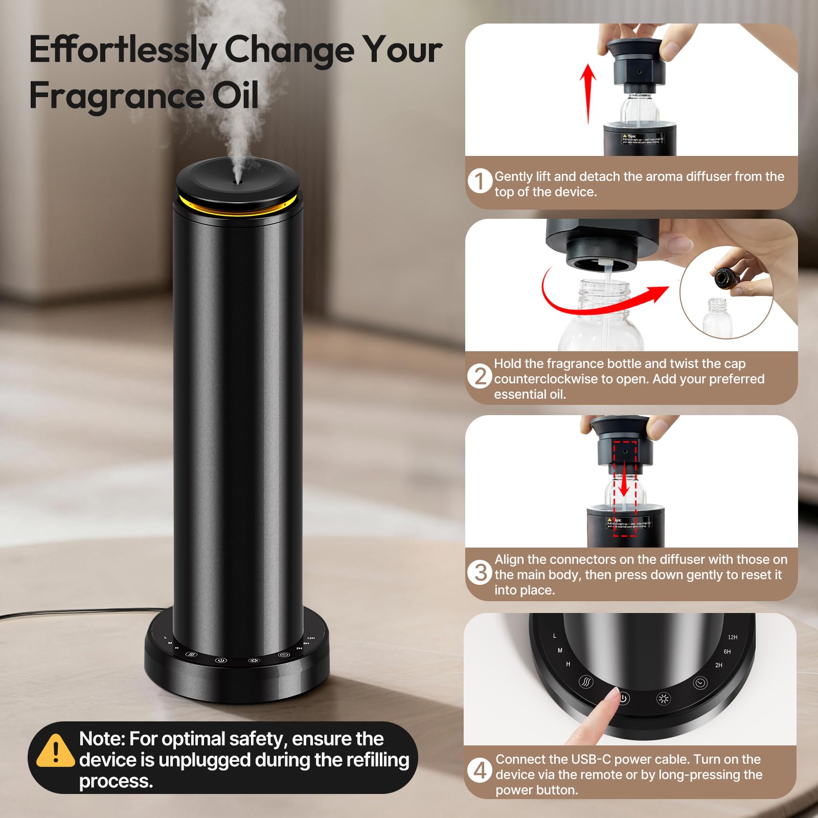 BOCT essential oil trial pack highlights fragrance options.