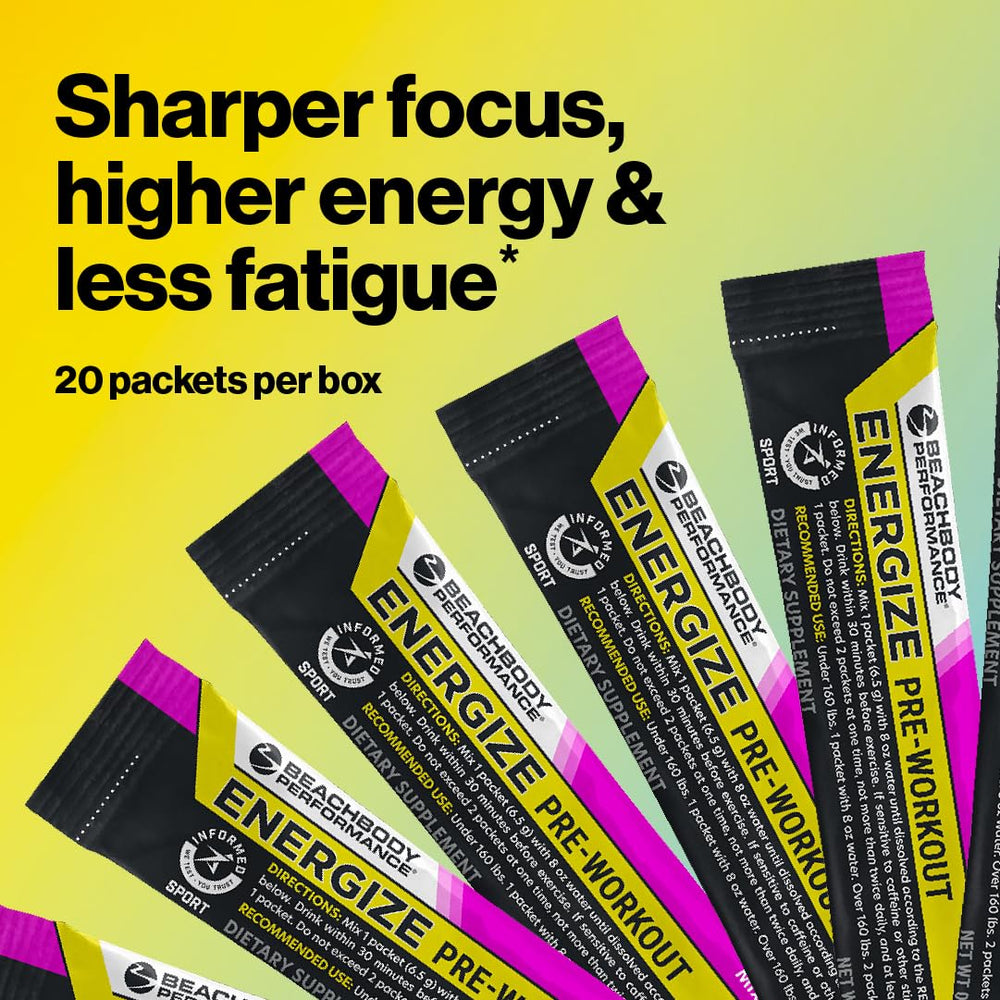 BODi Energize dissolves in water for smooth, crash-free energy in a glass.