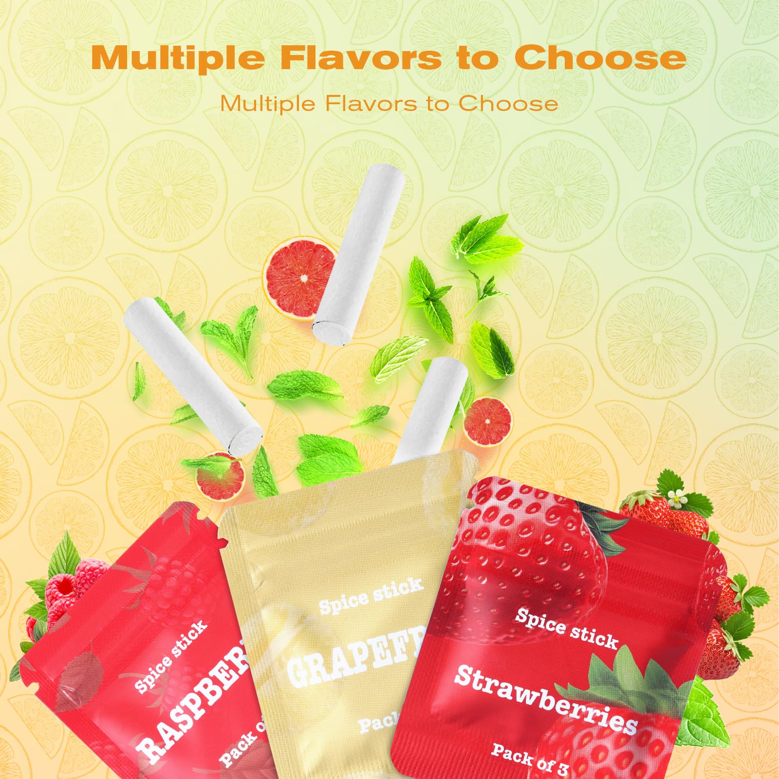 Boderi citrus cores set lasts about a month per three-pack.