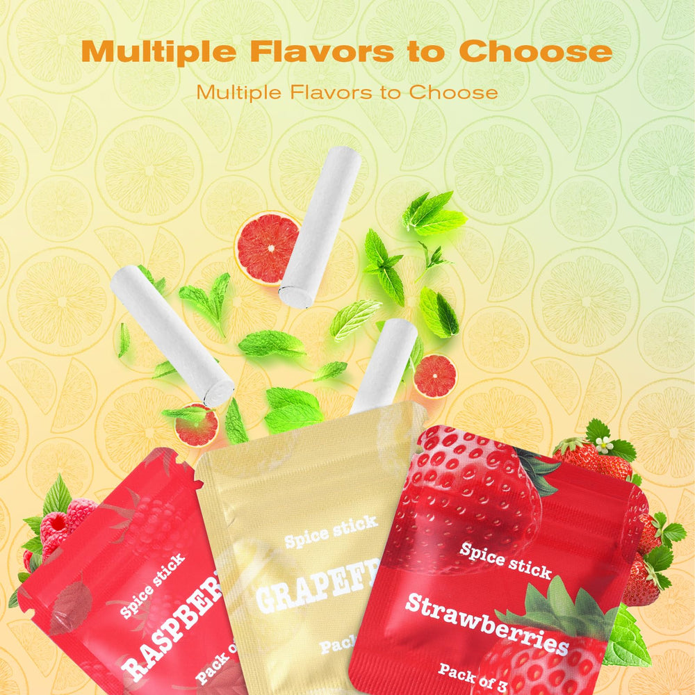 Boderi citrus cores set lasts about a month per three-pack.