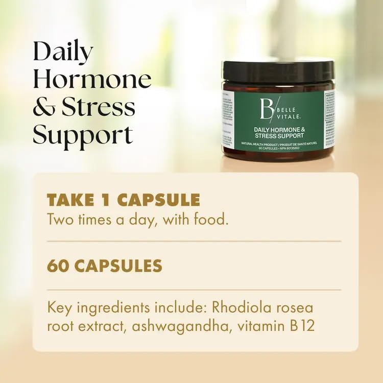 BODi Belle Vitale ingredients highlight ashwagandha and rhodiola