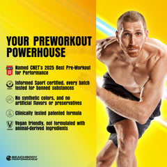 BODi Energize mixed berry drink ready to fuel training