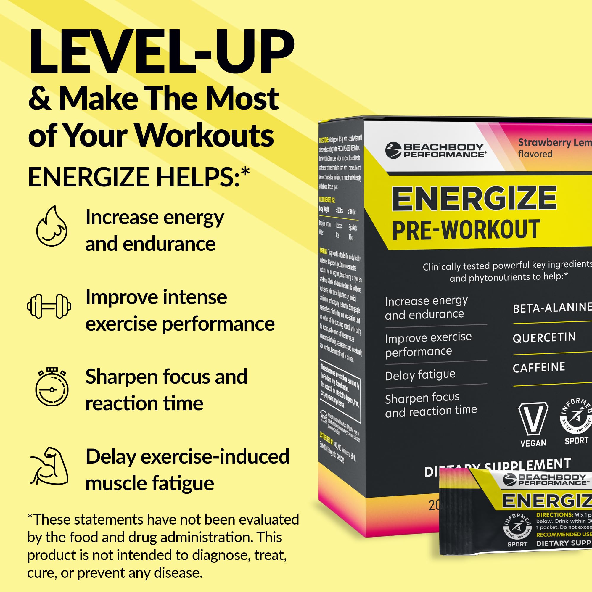 BODi Energize single-serve stick easy-dispense for on-the-go energy