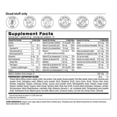 BODi Shakeology whey protein blend ingredients include whey, pea, flax, and quinoa