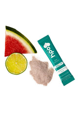 Body By Brabants Vitamina watermelon lime packaging close-up emphasizes clean ingredients