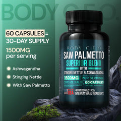 BODY C.E.O. Ashwagandha root and capsules for vitality.