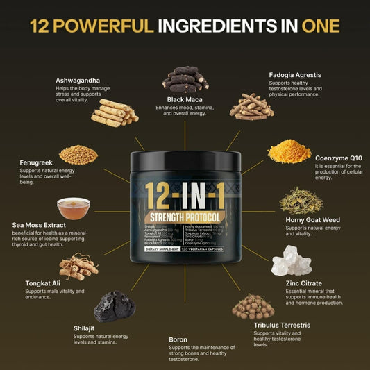 Body C.E.O. strength capsules closeup for energy and focus.