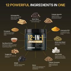 Body C.E.O. strength capsules closeup for energy and focus.