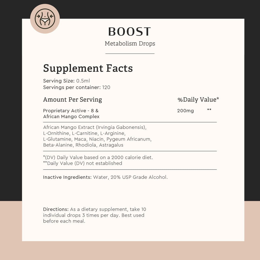 Body Complete Rx Boost Drops dropper used for under tongue dosing