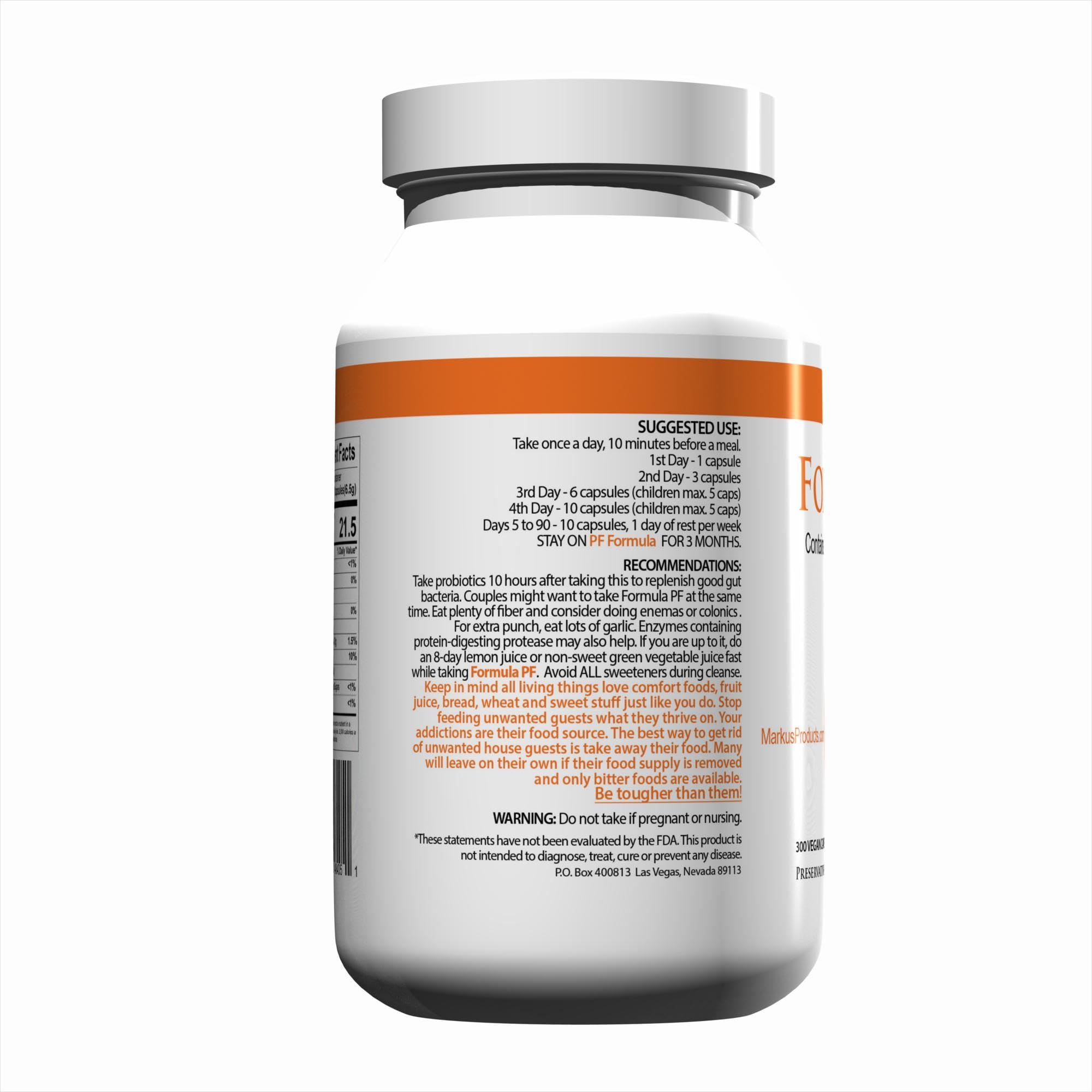 Body Force Formula PF packaging on display for easy daily use.