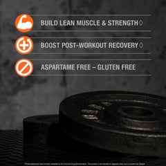 Body Fortress Mass Gainer powder in a jar, convenient calorie-dense fuel after training sessions.