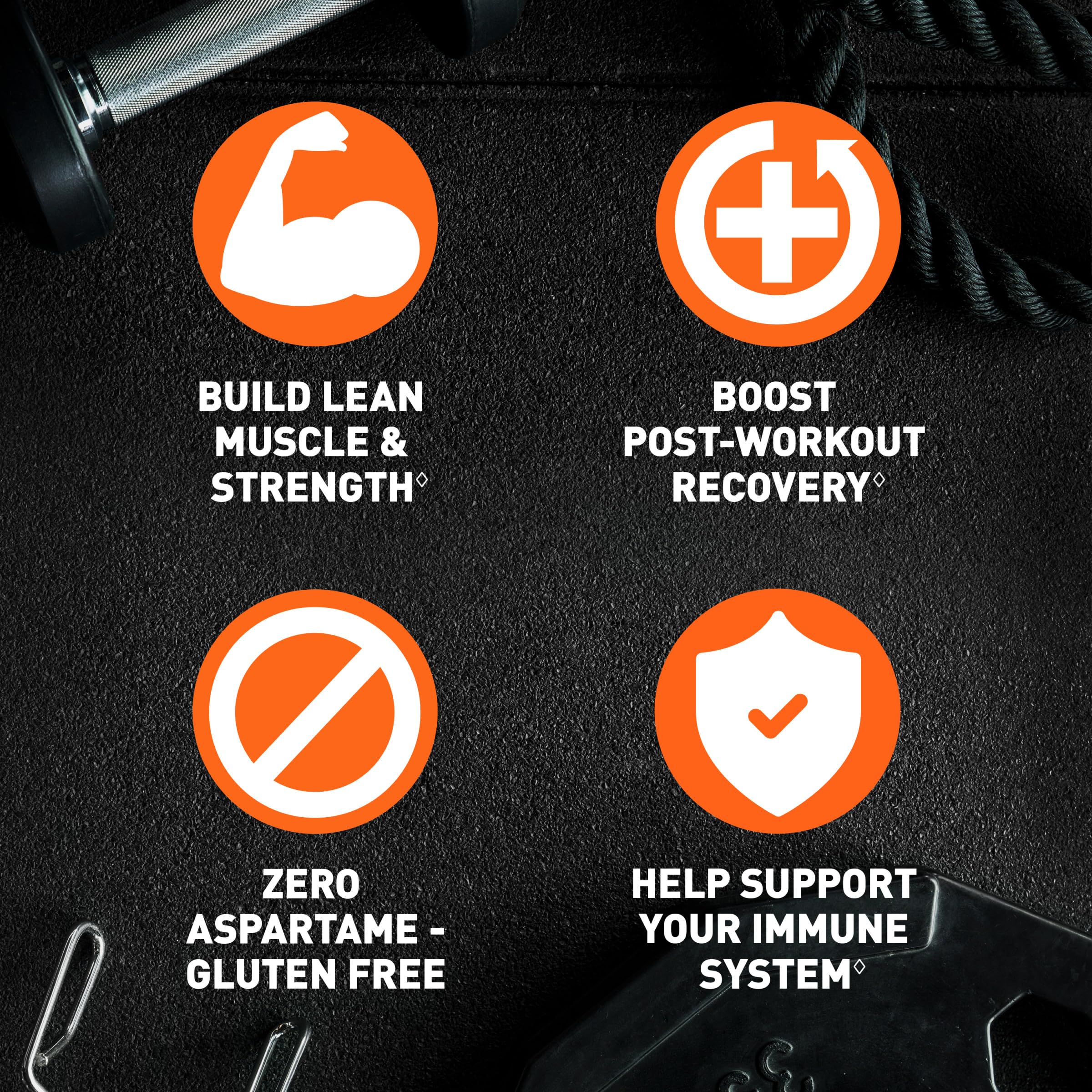 Body Fortress Super Advanced Whey Vanilla bottle label emphasizes immune support and gluten‑free quality