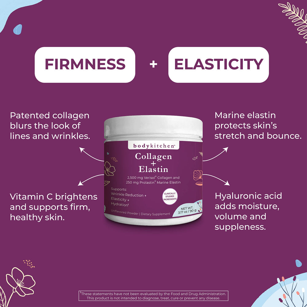 Body Kitchen Collagen + Elastin powder dissolves in coffee without altering flavor