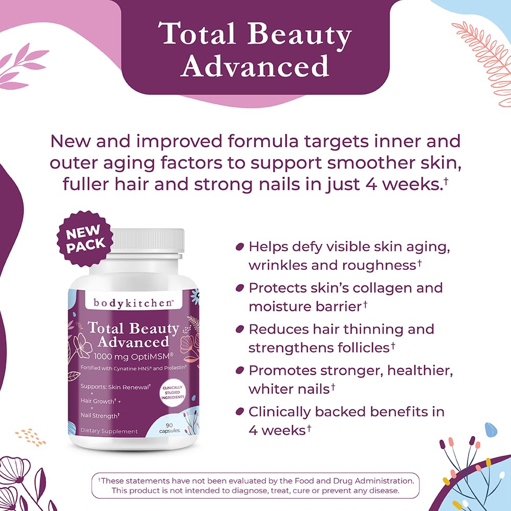 Body Kitchen Total Beauty Advanced nails strength focus to prevent breakage