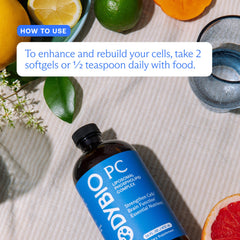 BodyBio PC emphasizes skin hydration and elasticity from within.