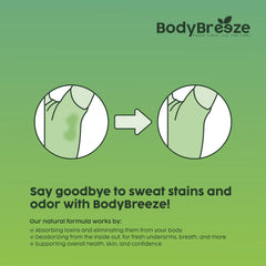 Close-up of plant-based chlorophyll imagery representing detox support from BodyBreeze.
