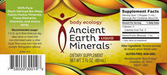 Body Ecology Ancient Earth Minerals in coffee cup balances acidity and mineral retention.