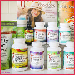 Body Ecology Ancient Earth Minerals lifestyle scene highlights immune-friendly daily habit.
