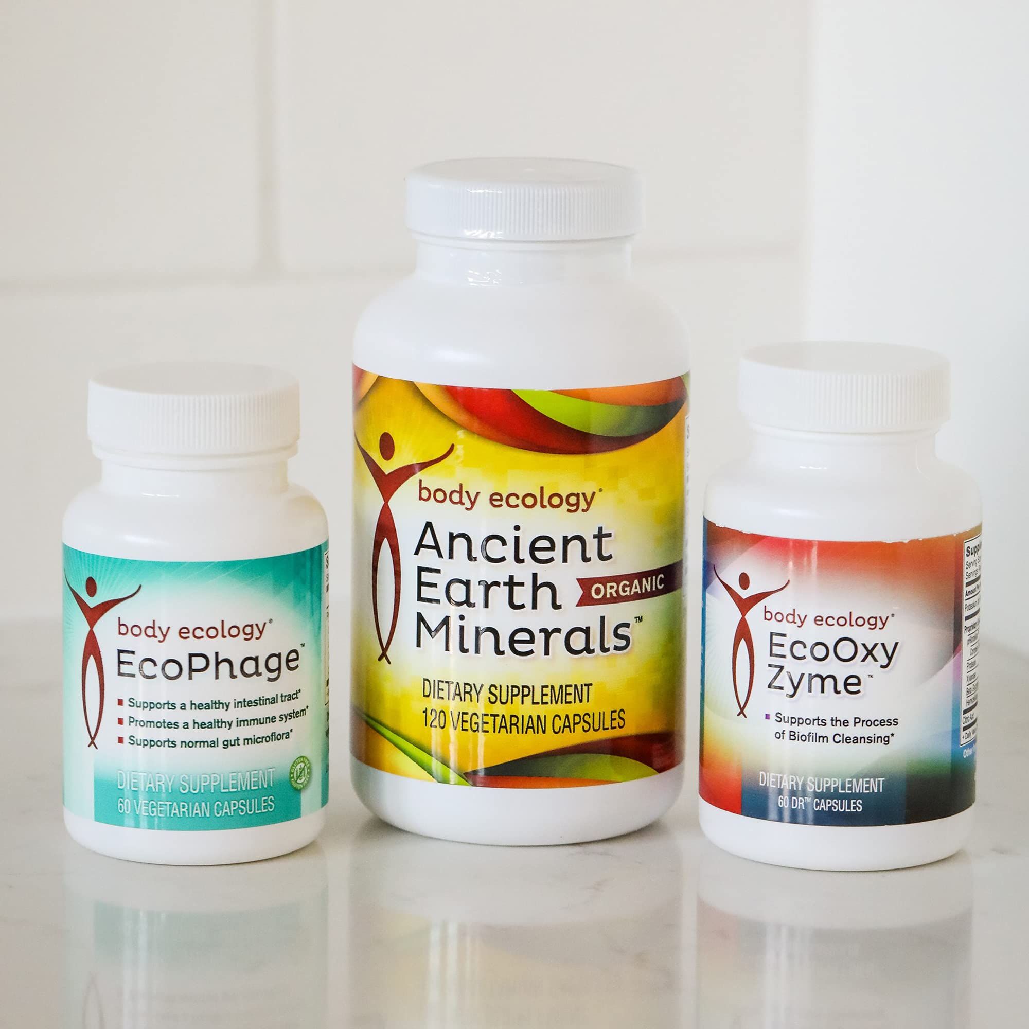 Body Ecology family-owned-brand heritage image reinforces trusted, careful formulation.