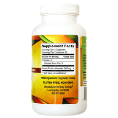 Body Ecology plant-derived minerals closeup highlights natural sources to support nutrient intake.