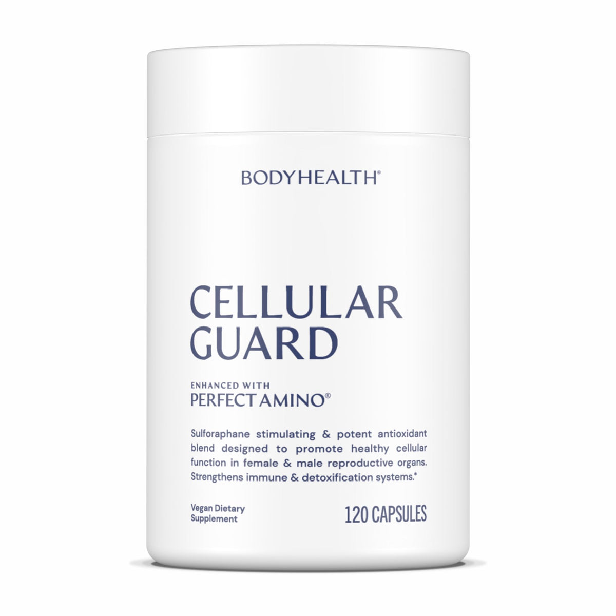 BodyHealth Cellular Guard bottle front view highlighting vitamin C and antioxidant support