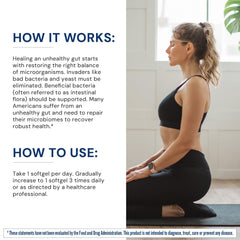BodyHealth Gut Defense packaging box highlighting Paleo and Keto friendly formula.