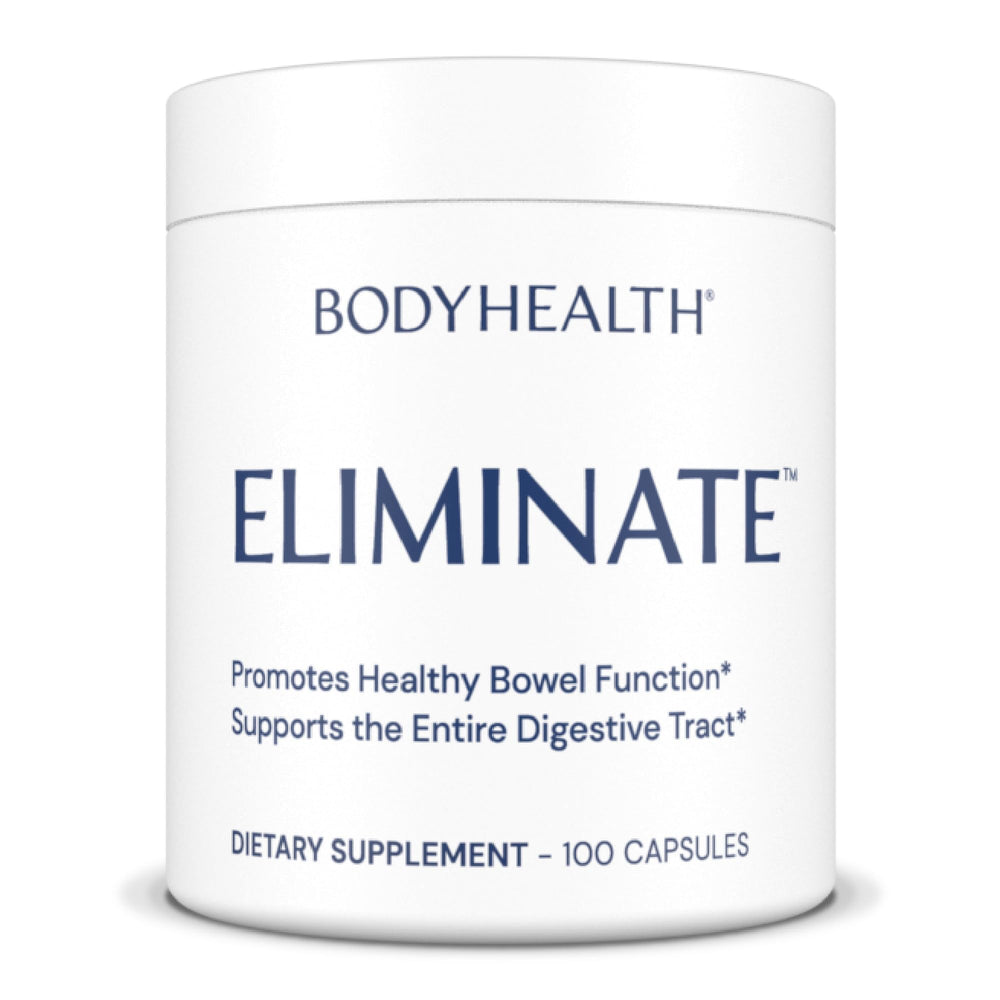 BodyHealth Intestinal Cleanse bottle pour supports gentle overnight detox