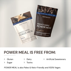 Serving BodyHealth PerfectAmino Power Shake after a workout for nutrition