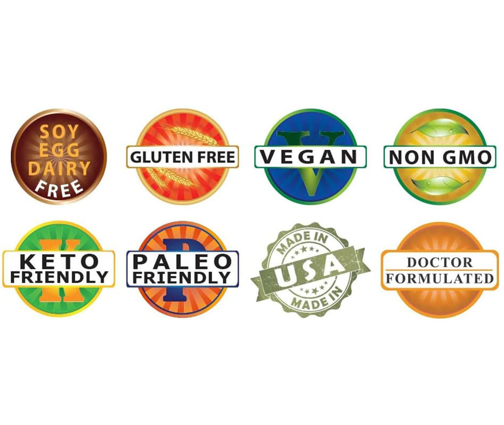 BodyHealth PerfectAmino packaging emphasizing vegan, keto-friendly sourcing