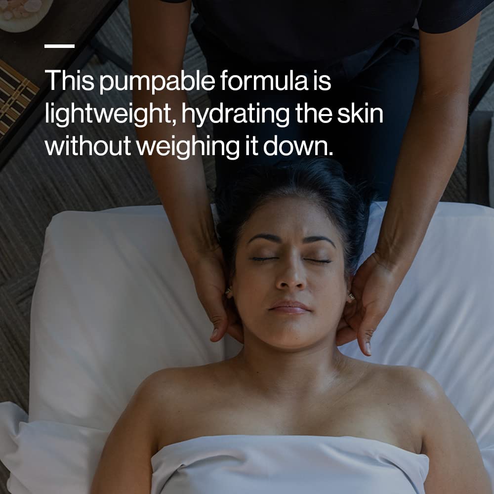 Non-staining formula remains clean on linens after massage sessions.
