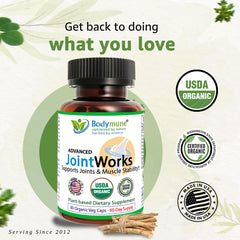 Bodymune vegan non-GMO seal emphasizes clean label ingredients.