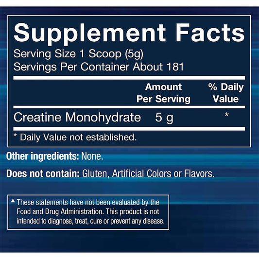 BodyTech Creatine Monohydrate Powder scoop showing precise 5g serving.