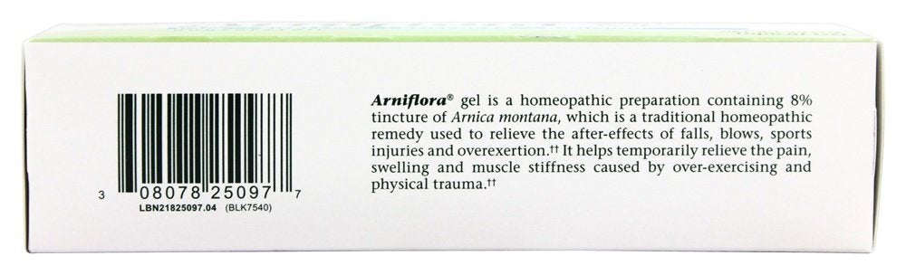 Applying Arniflora Arnica Gel on skin to ease post-exercise stiffness