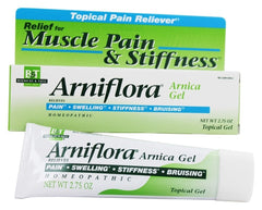 Boericke & Tafel Arniflora Arnica Gel bottle for temporary relief of minor soreness