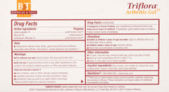 Applying Triflora Arthritis Gel to a joint provides temporary comfort.