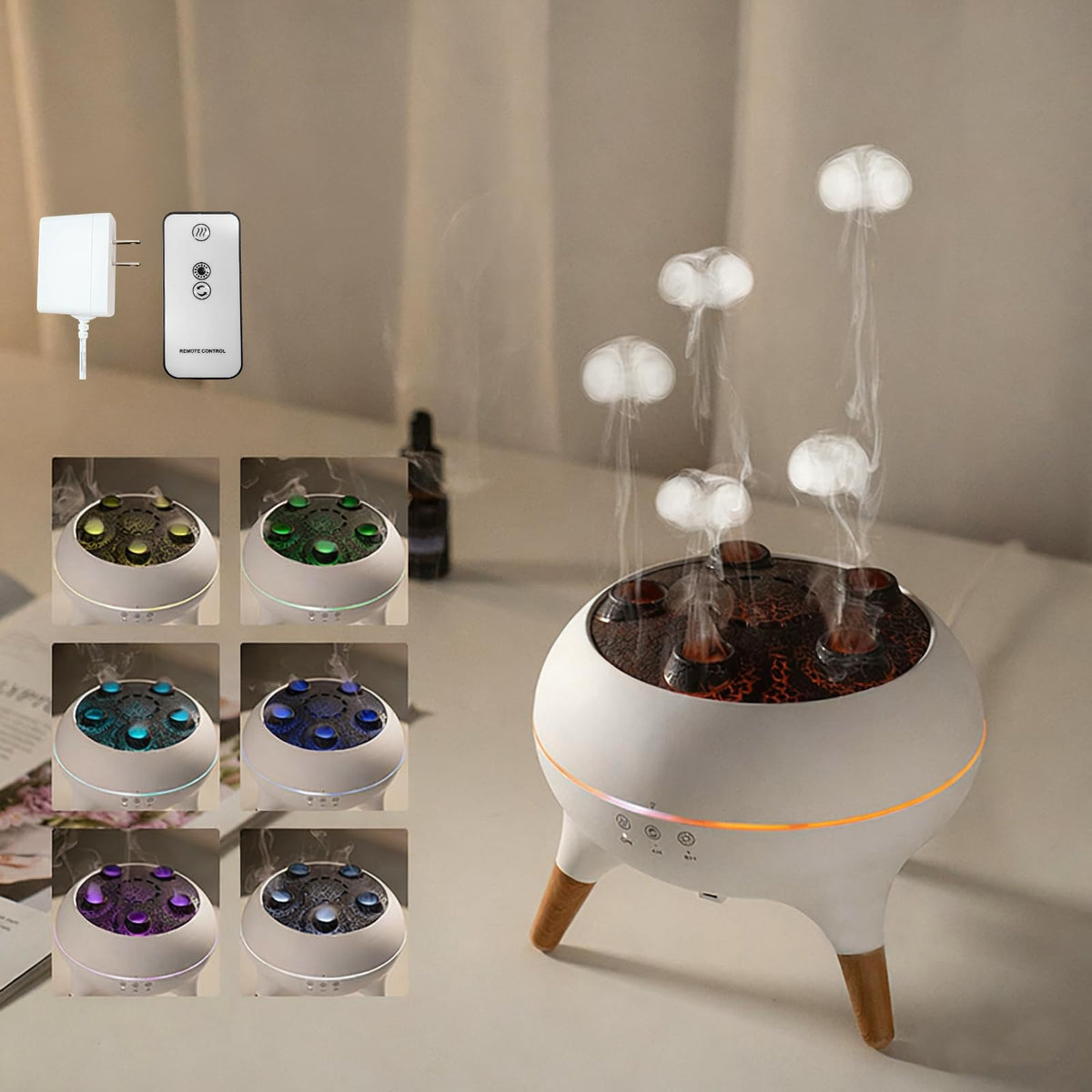 BoikGoik Jellyfish Diffuser—dance display adds ambience with aromatherapy benefits