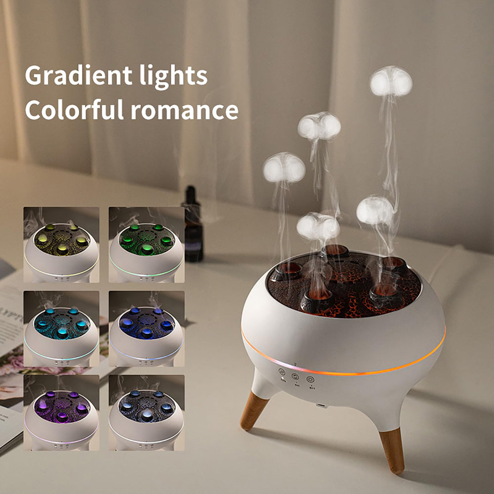 BoikGoik Jellyfish Diffuser ETL-listed adapter ensures safe daily use
