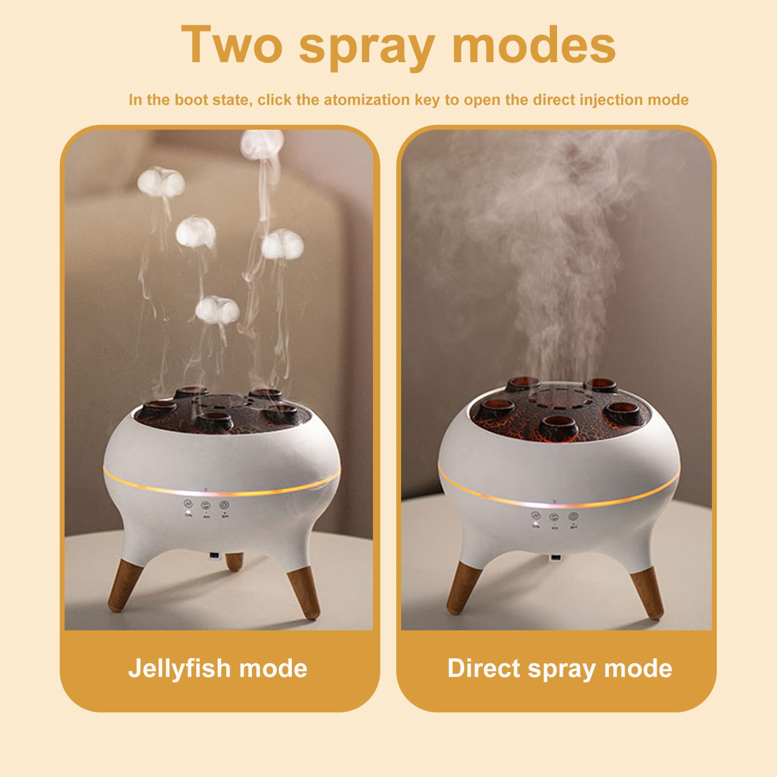 BoikGoik Jellyfish Diffuser remote control for easy operation from sofa or desk