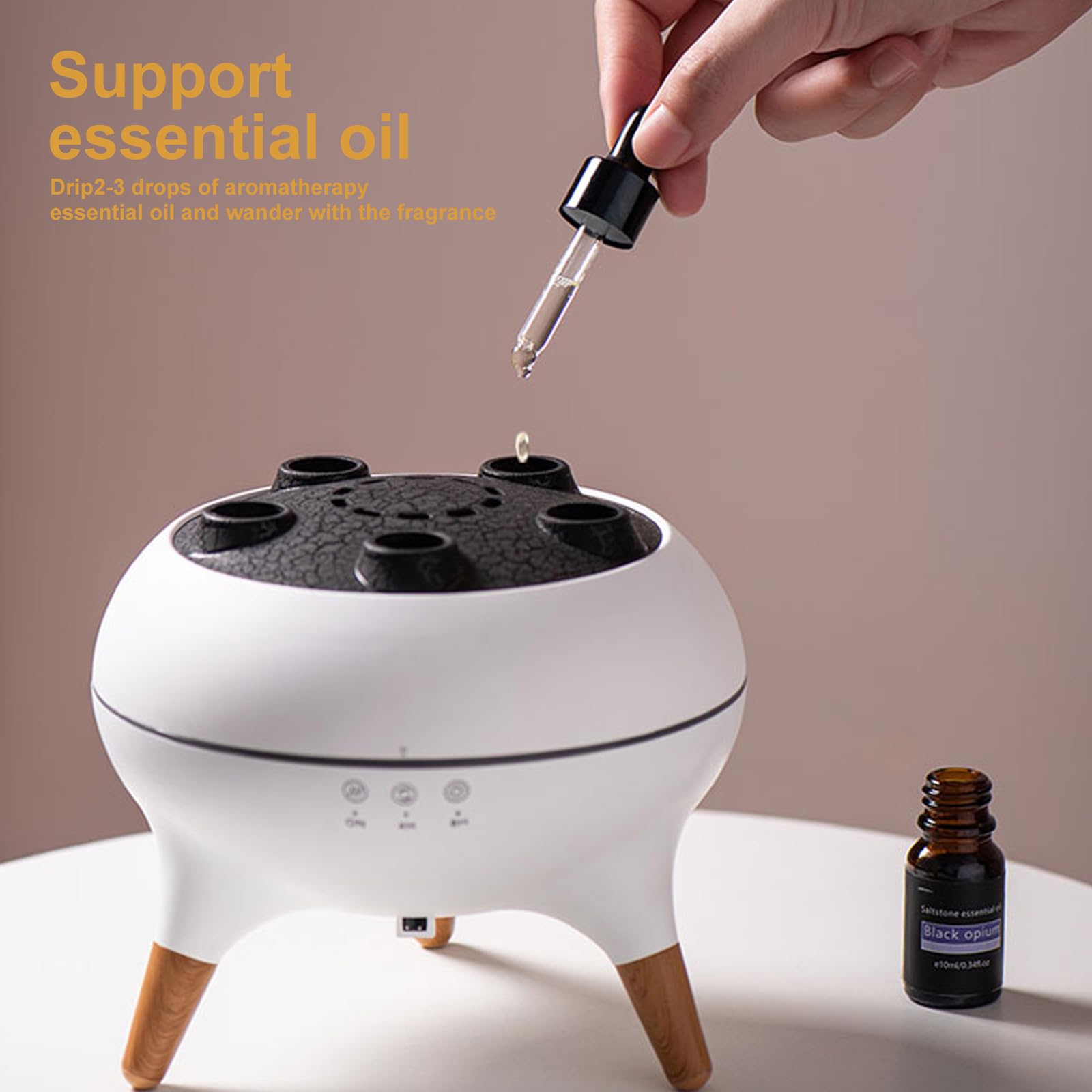 BoikGoik Jellyfish Diffuser clear water tank for easy level checks