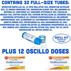 Boiron 6C tubes close-up showing high-potency single-medicine options.