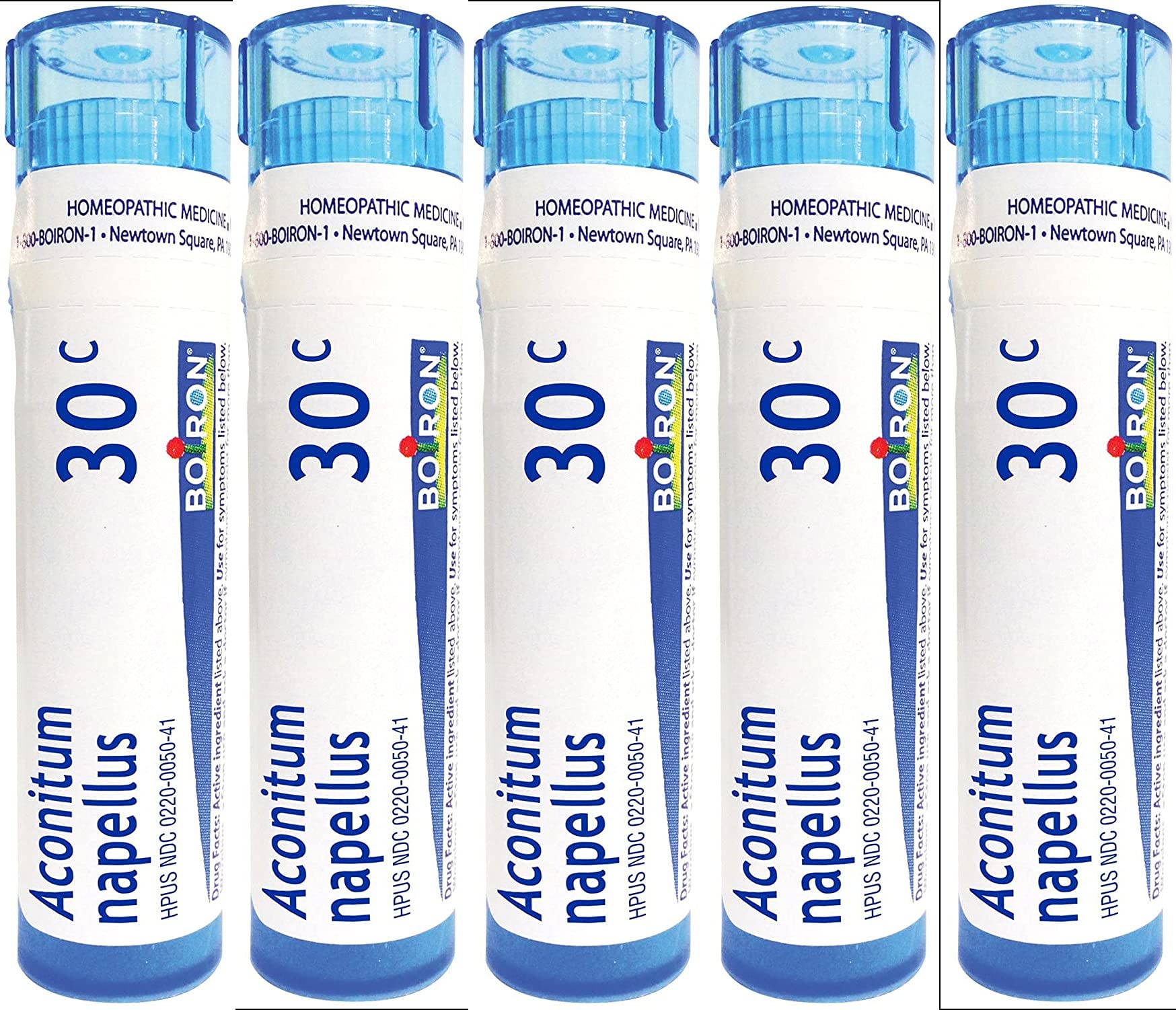 Boiron Aconitum Napellus 30C bottle-pack for fever moments