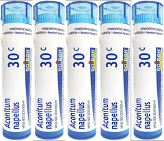 Boiron Aconitum Napellus 30C bottle-pack for fever moments