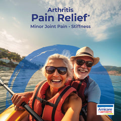 Arnicare Arthritis Cream bundle with pen helps track relief progress over time.
