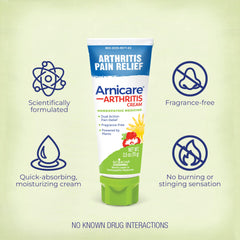 Boiron Arnicare Arthritis Cream texture close-up indicates smooth, fast absorption.