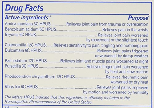 Boiron Arnicare Arthritis triple-pack case supports ongoing minor arthritis relief.